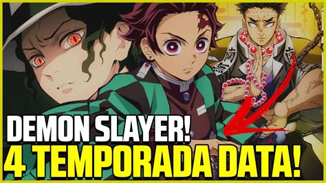 Demon Slayer Volta Temporada E Data De Estreia Nova Temporada