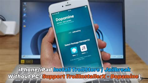 Iphone Ipad Install Trollstore Jailbreak Without Pc Support