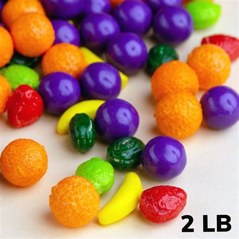 Nitwitz Bulk Candy Hard Candy For Kids 2 Lb Fruit Shape Candy