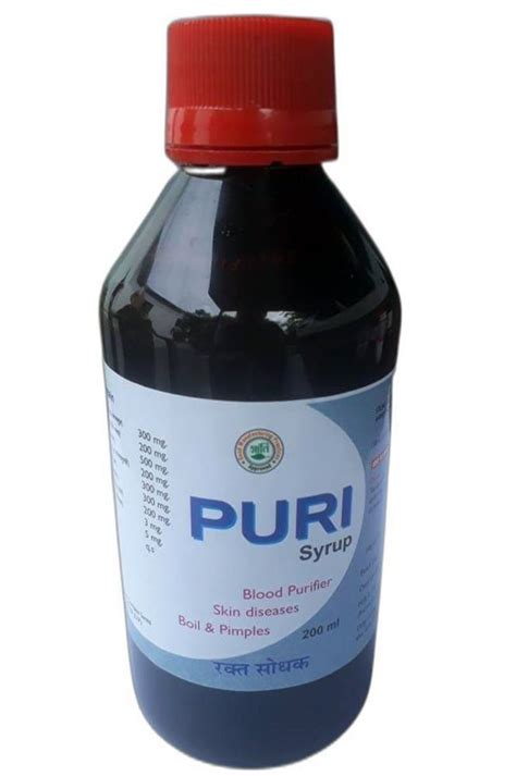 Puri Blood Purifier Syrup Ml At Rs Bottle In Bareilly Id