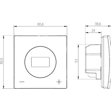 Raumthermostate RT 01 für Regelklemmleiste WB 01 WB 10 D AFRISO AFRISO