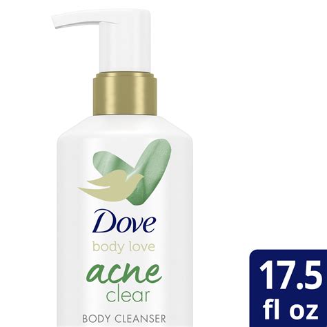 Dove Body Love Body Cleanser Acne Clear 17 5 Fl Oz