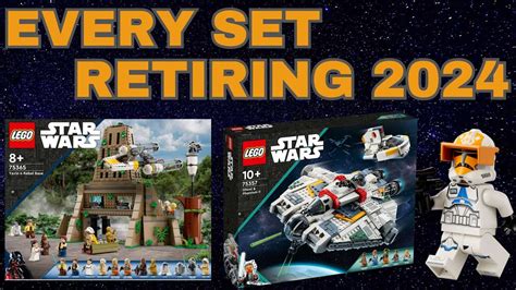 EVERY LEGO STAR WARS SET RETIRING IN 2024 YouTube