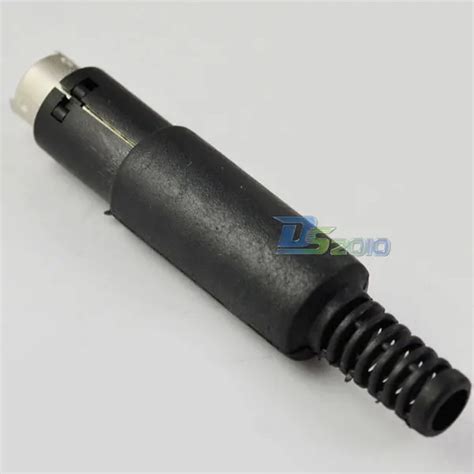 High Quality Brand New New Male 4 pin Mini DIN Mini DIN Connector ...