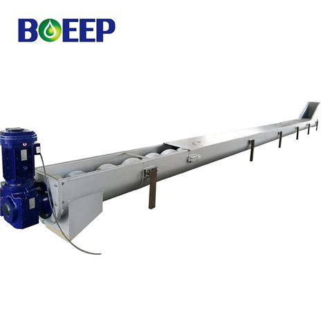 Automatic Sludge Transferring Shaftless Screw Conveyor Feed Conveyor