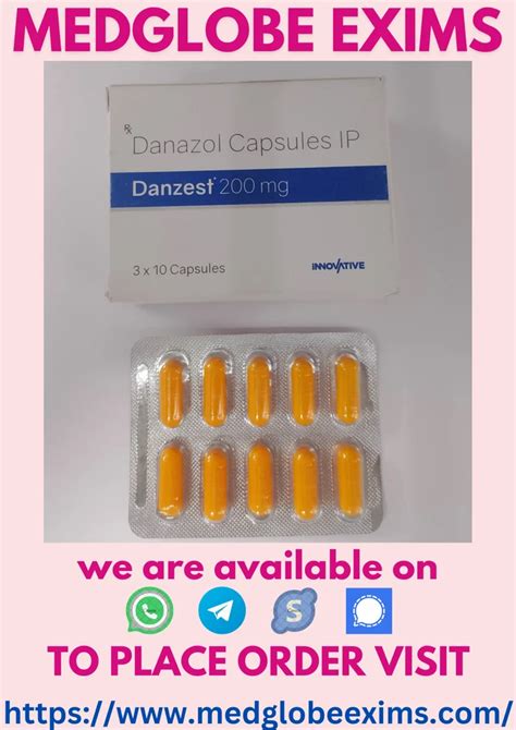 Danzest 200mg Capsule At Rs 500 Stripe Danazol Capsule In Nagpur ID