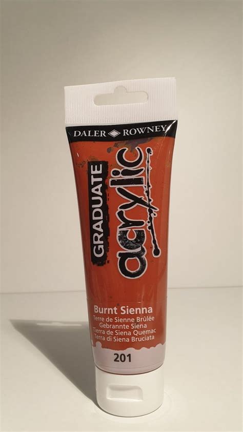 Daler Rowney Culori Acrylic Graduate Burnt 120 Ml Multimasimex