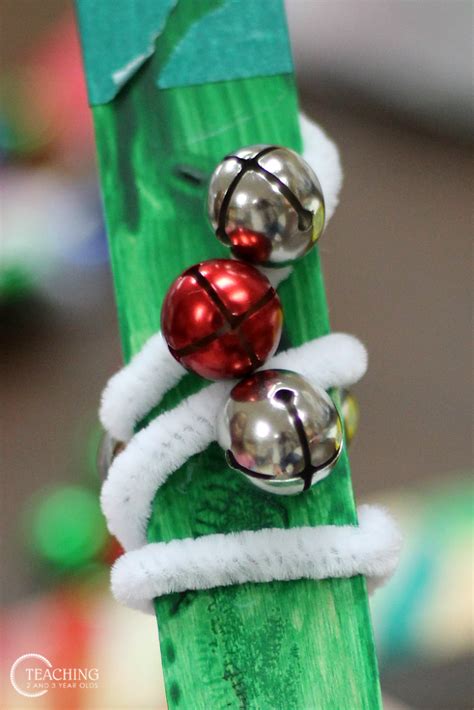 Jingle Bell Sticks Jingle Bell Crafts Christmas Jingles Jingle Bells