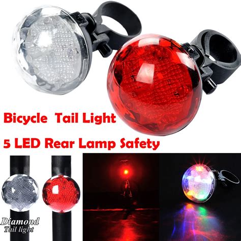 Aliexpress Buy New Diamond Bicycle Shine Tail Light Bike Super