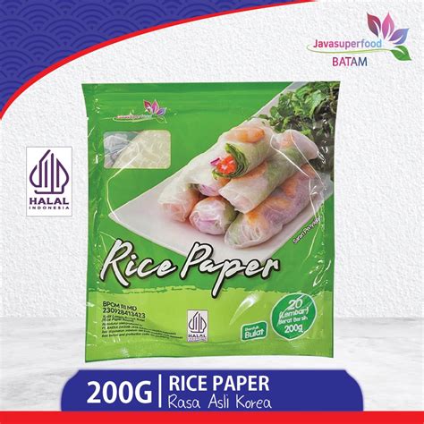 Jual Rice Paper Banh Trang High Quality Rice Paper 22cm Kulit