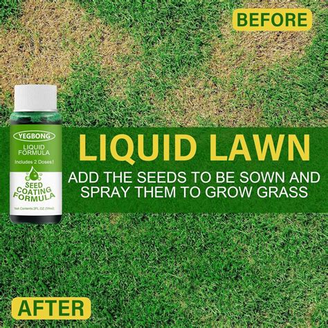 Buy Lous Liquid Grass Seed Spray 59ml Hot Liquid Seeding Grass Lawn Green Spray Device Seed