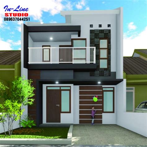 Jual Jasa Gambar Desain Rumah Tinggal Minimalis 2D dan 3D 200 m2 ...