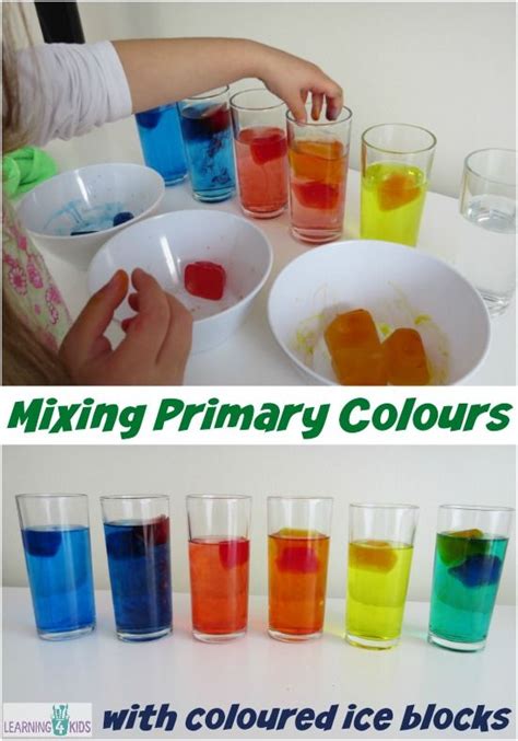 Exploring Mixing Primary Colours Activity