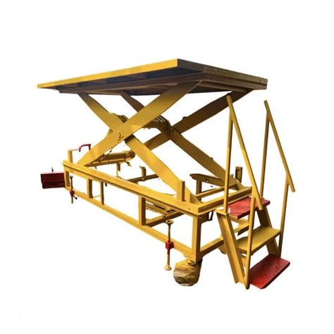 Heavy Duty Hydraulic Scissor Lift Material Steel At Best Price In