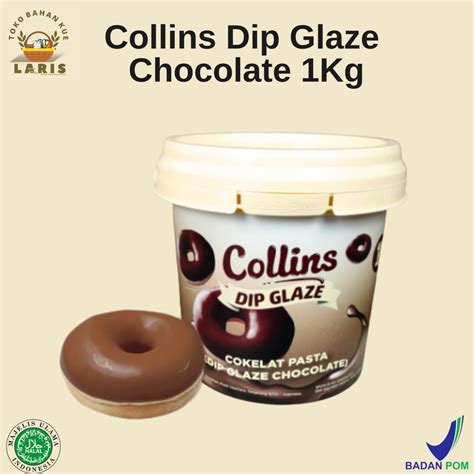 Jual Collins Dip Glaze Chocolate Kg Shopee Indonesia