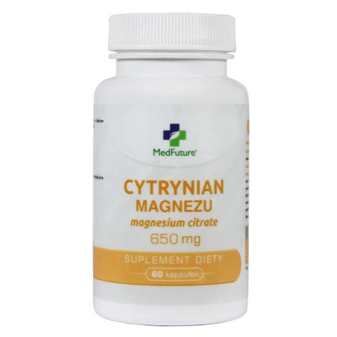 Medfuture Cytrynian Magnezu Mg Kapsu Ek Dr Max Drogeria