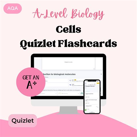 Aqa A A Level Biology Flashcards Cells Unit 2 Etsy