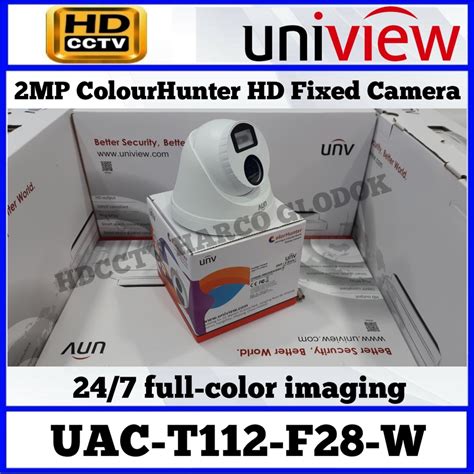 Jual Camera Cctv Indoor Mp Full Color Hunter Uac T W Uniview