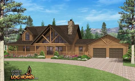 Big Log Cabins Large Log Cabin Home Plans, timber log home plans ...