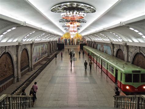 Metro Samt Alter Berliner U Bahn In Pj Ngjang Nordkorea Flickr