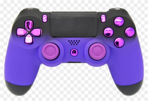 Purple And Black Fade Ps4 Controller Blue And Purple Ps4 Controller Hd Png Download 1280x853