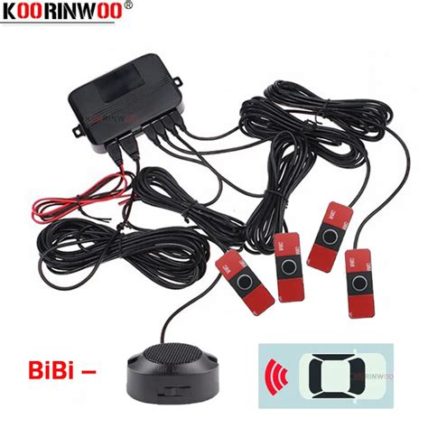 Koorinwoo 4 Sensores Buzzer 16 5mm Kit Sensor De Estacionamento Reverso