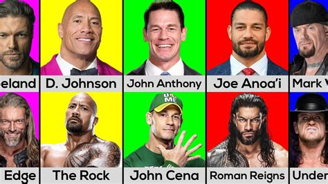 Discover WWE Wrestlers Names A-Z With Pictures: A Comprehensive Guide