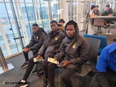 Black Starlets Arrive In Serbia For Uefa U Four Nation Tournament