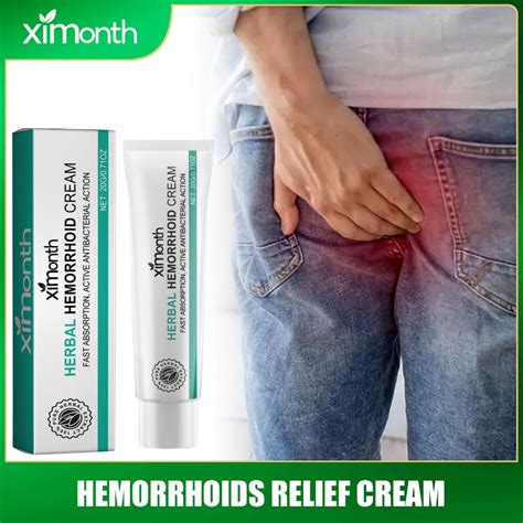 Ximonth Herbal Hemorrhoid Relief Cream Herbal Piles Cream Internal