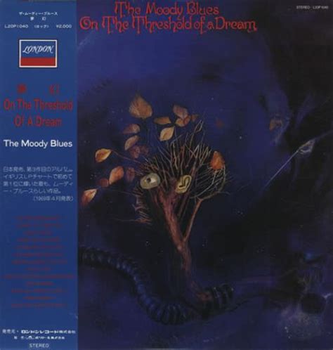 The Moody Blues On The Threshold Of A Dream Japanese Promo Vinyl LP