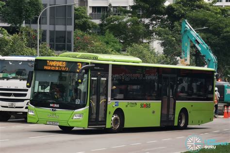 Bus 3 Go Ahead Singapore MAN A22 Euro 6 SG1840Z Land Transport Guru