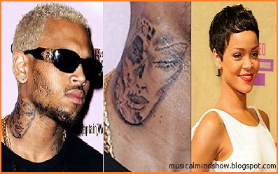 Musical Mind: Chris Brown Shows off new tattoo of a beaten woman,denies ...