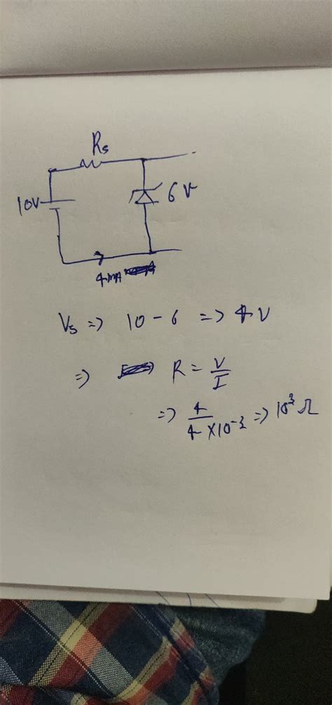 Example 14 5 In A Zener Regulated Power Supply A Zener Diode With V