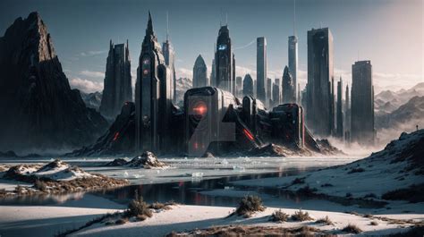 Futuristic City In The Arctic By Iasor73 On Deviantart