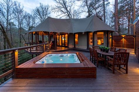 Cool Airbnbs With Hot Tubs From Charming Cabins To Glamping Domes