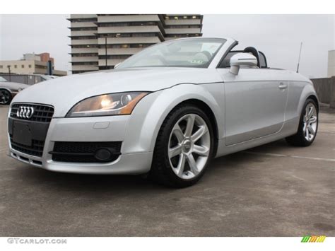 Ice Silver Metallic 2009 Audi TT 2 0T Quattro Roadster Exterior Photo