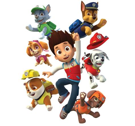 Paw Patrol Characters Wallpaper