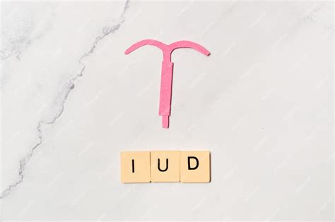 Premium Photo Iud Contraceptive Method Concept And Sex Education