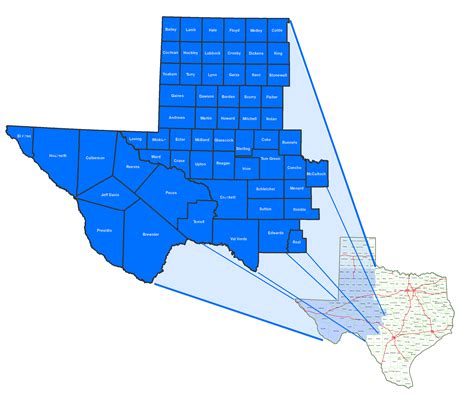 Permian Basin Geological Area Counties - Texas Commission on ...