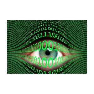 Eye And Binary Code Photograph By Victor De Schwanberg Pixels