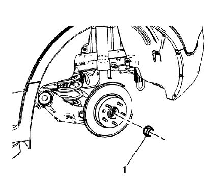 Chevrolet Trax Rear Wheel Drive Shaft Replacement Repair Instructions