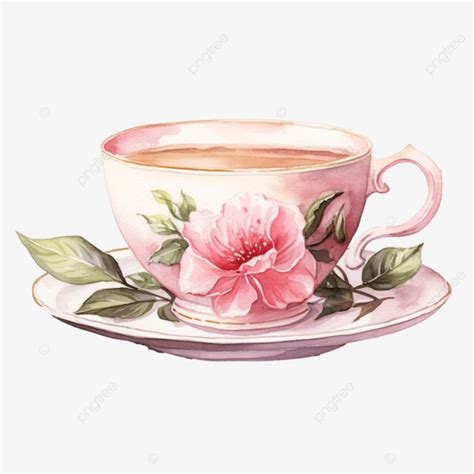 Clipart De Taza De Té De Acuarela PNG Acuarela Clipart Pintado PNG