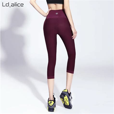 Women High Waist Stretched Yoga Pants Workout Shapewear Slimming