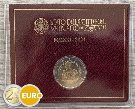 2 Euros Vatican 2021 Caravage BU FDC 2eurocommemorative Fr