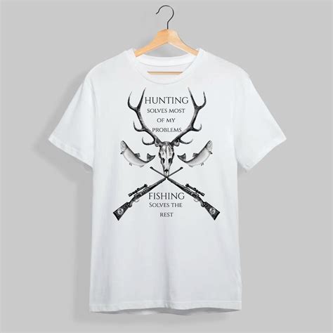 Hunting Solves Most Of My Problems Svg Fishing Svg Deer Etsy