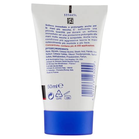 Neutrogena Crema Mani Concentrata 50ml Blu Per Mani Secche O