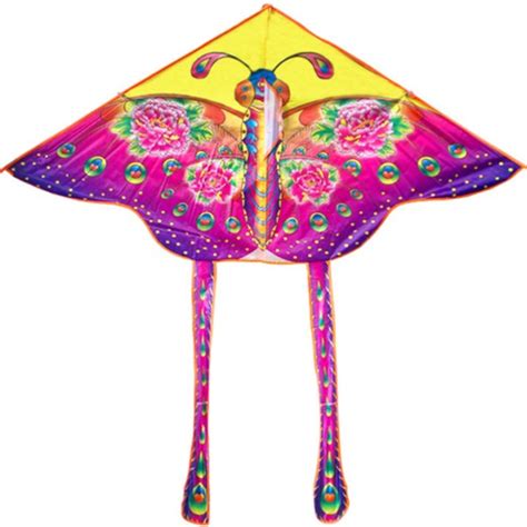 Jvl 125cm Huge Butterfly Kite Colorful Butterfly Flying Kite Children