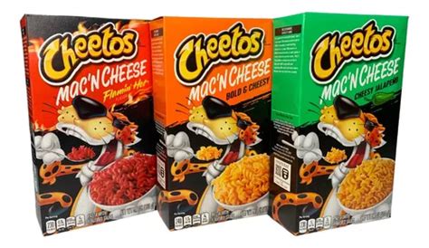 Cheetos Mac And Cheese Macarrones Pack Flamin Hot Mercadolibre