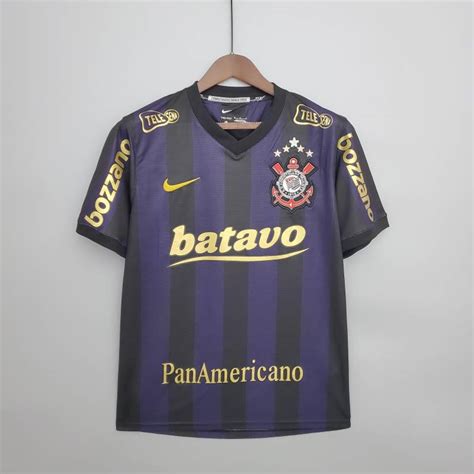 Camiseta Alternativa Retro Corinthians 2009 10 Trizhop