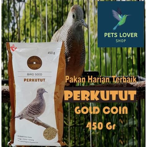 Jual Gold Coin Perkutut Gr Pakan Perkutut Bijian Perkutut Shopee